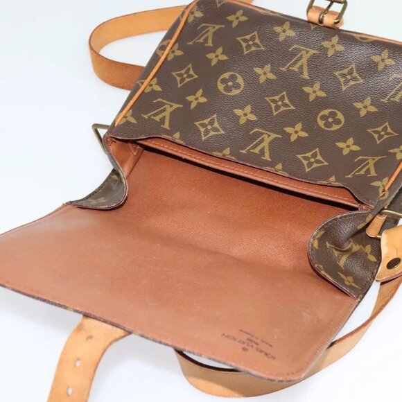 LOUIS VUITTON Monogram Cartouchiere MM Shoulder Bag - Picture 14 of 16